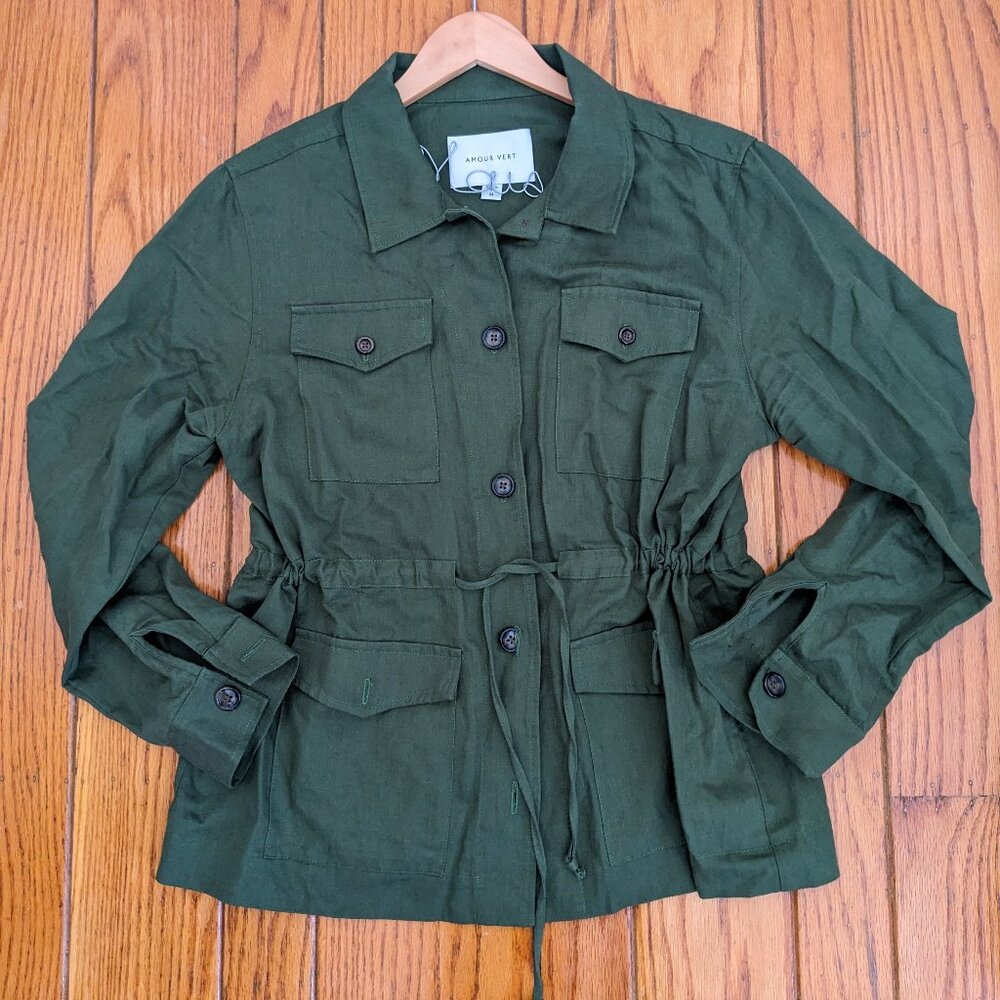 Amour Vert Long-Sleeve Button Down Shirt